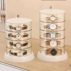 Stackable Clear Acrylic Watch Organizer