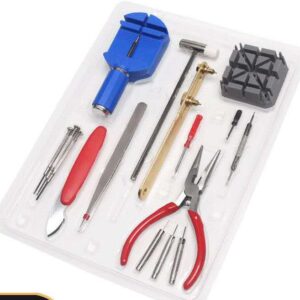 16-Piece Professional Watch Repair Tool Kit